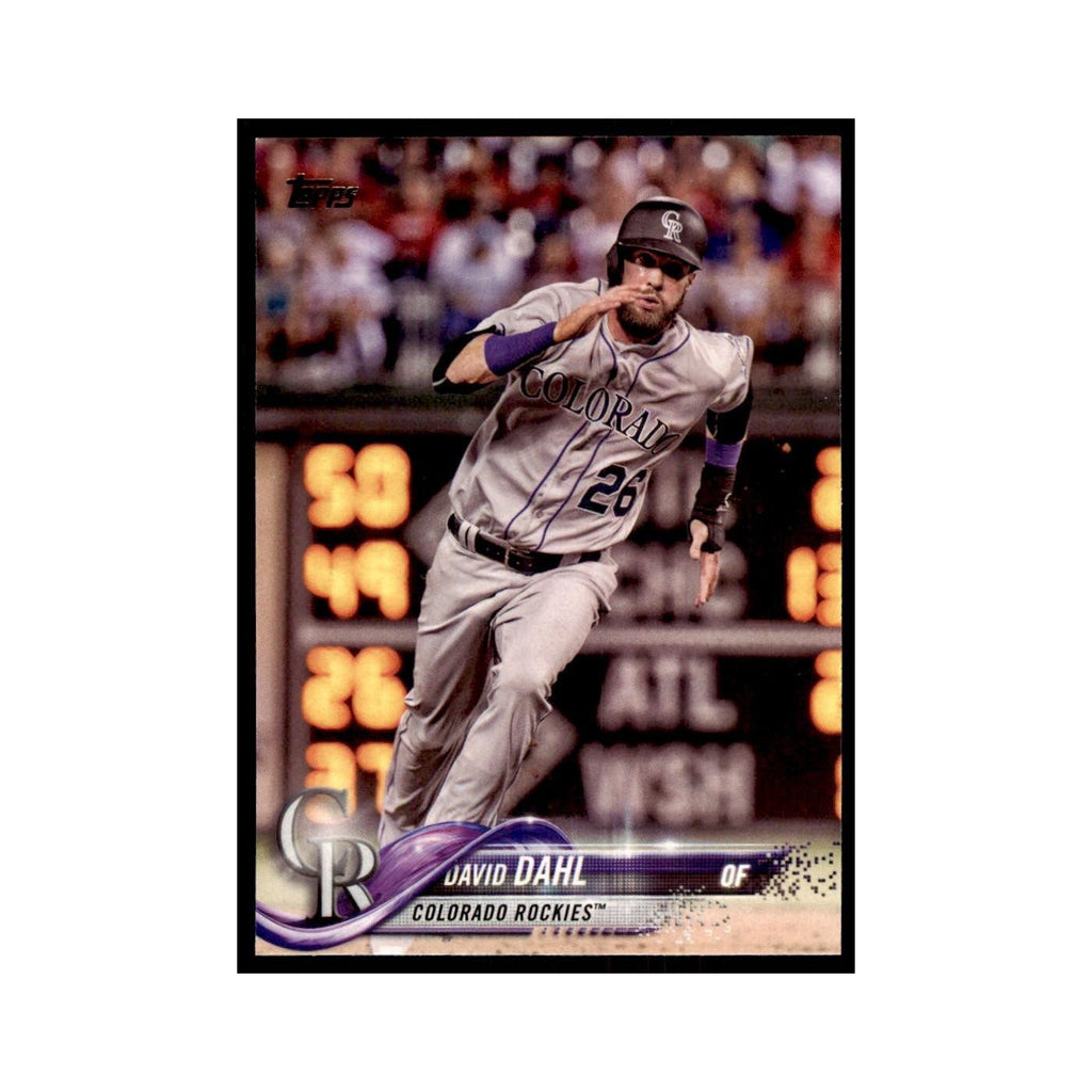 David Dahl 2018 Topps #96 Colorado Rockies Baseball Card NM