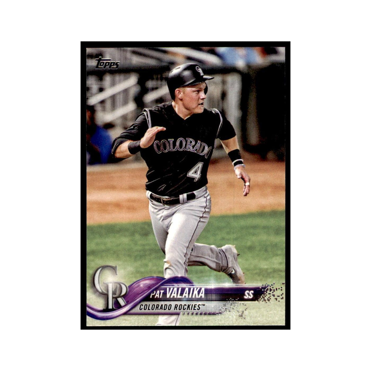 Pat Valaika 2018 Topps #112 Colorado Rockies Baseball Card NM