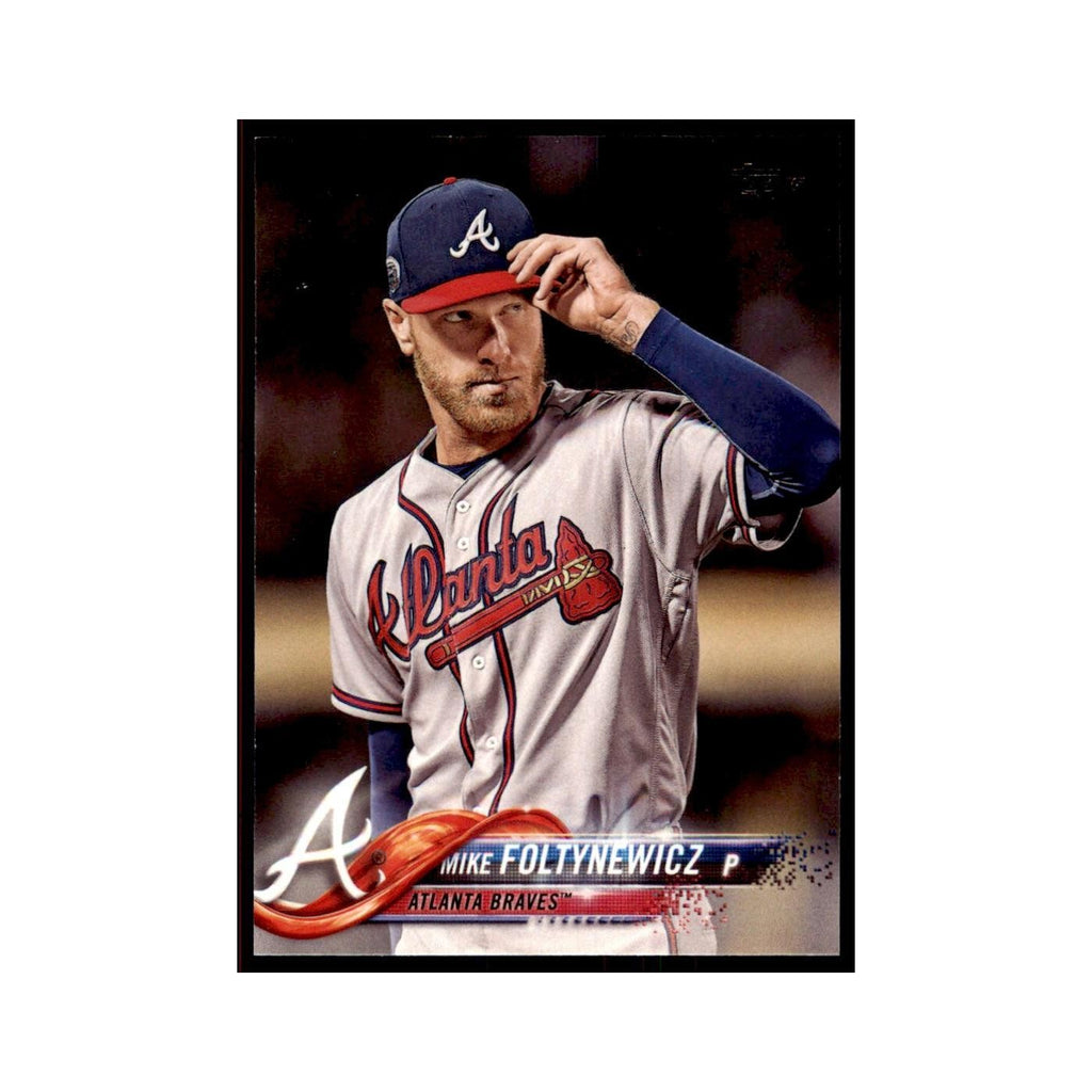 Mike Foltynewicz 2018 Topps #71 Atlanta Braves Baseball Card NM