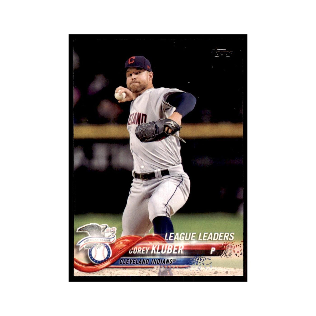 Corey Kluber 2018 Topps #31 Cleveland Indians Baseball Card NM