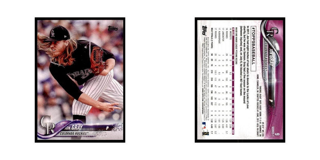 Colorado Rockies 2018 Topps #314 Colorado Rockies Baseball Card NM