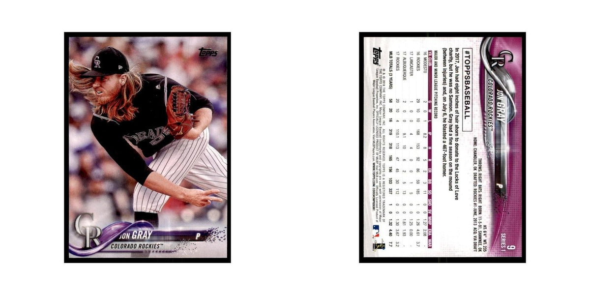 Colorado Rockies 2018 Topps #314 Colorado Rockies Baseball Card NM