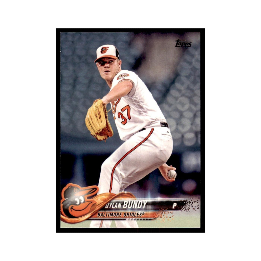 Dylan Bundy 2018 Topps #3 Baltimore Orioles Baseball Card NM
