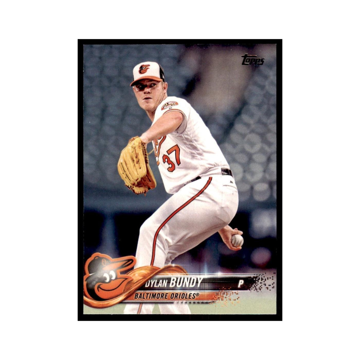 Dylan Bundy 2018 Topps #3 Baltimore Orioles Baseball Card NM