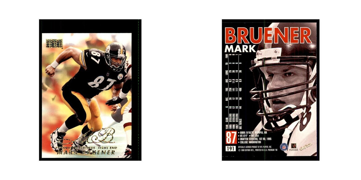 Mark Bruener 1998 SkyBox #191 Football Cards Football Card NM