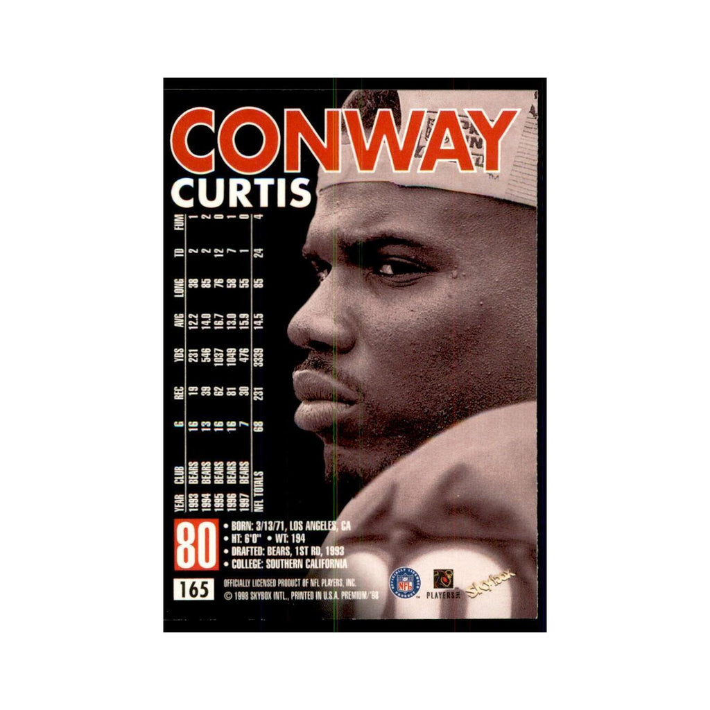 Curtis Conway 1998 SkyBox #165 Football Cards Football Card NM