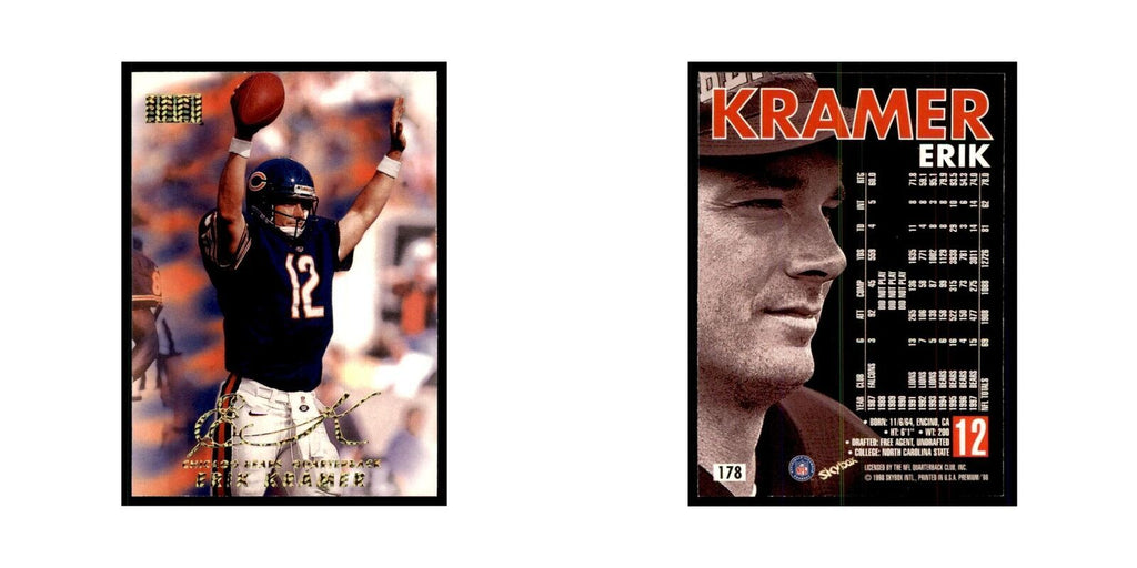 Erik Kramer 1998 SkyBox #178 Football Cards Football Card NM