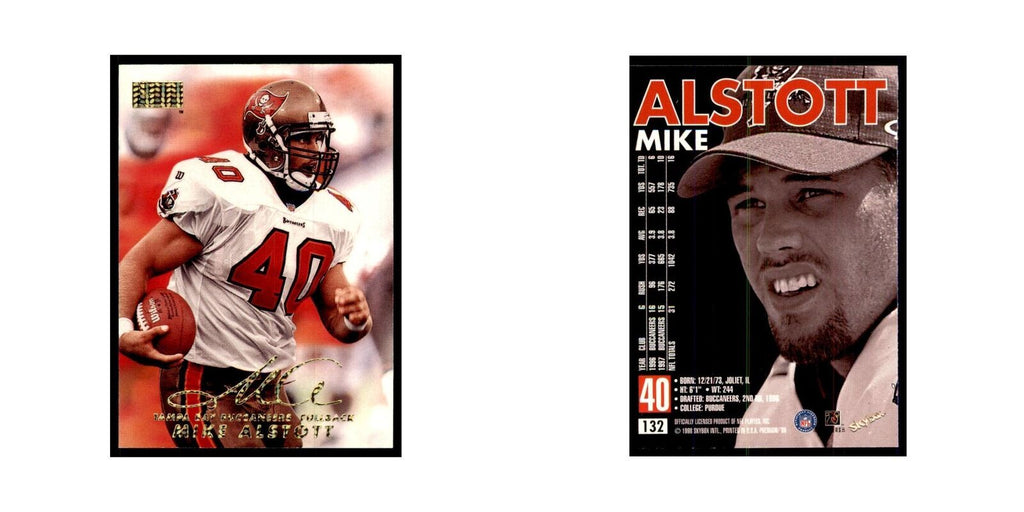 Mike Alstott 1998 SkyBox #132 Football Cards Football Card NM