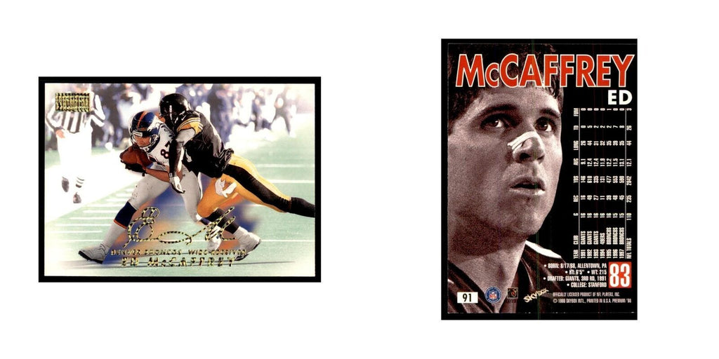 Ed McCaffrey 1998 SkyBox #91 Football Cards Football Card NM