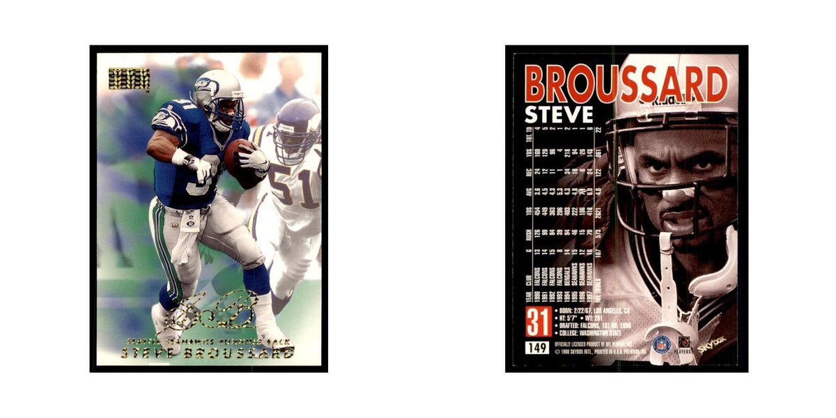 Steve Broussard 1998 SkyBox #149 Football Cards Football Card NM