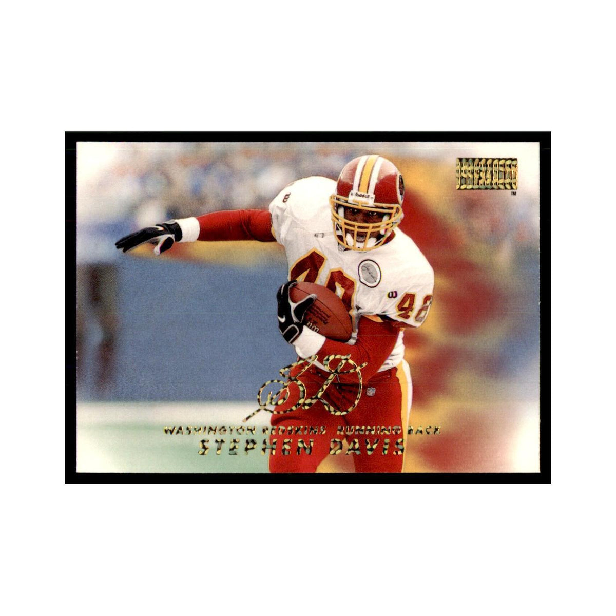 Stephen Davis 1998 SkyBox #123 Football Cards Football Card NM