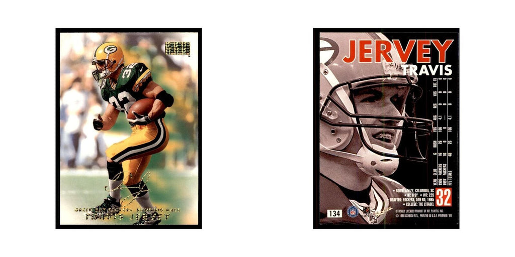 Travis Jervey 1998 SkyBox #134 Football Cards Football Card NM