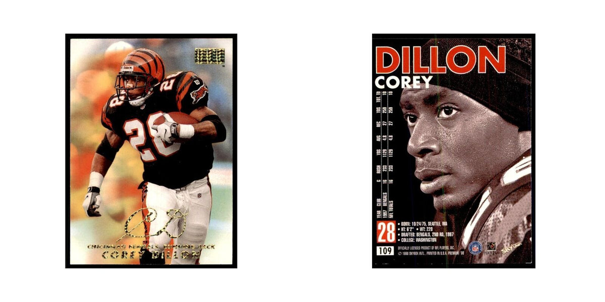 Corey Dillon 1998 SkyBox #109 Football Cards Football Card NM