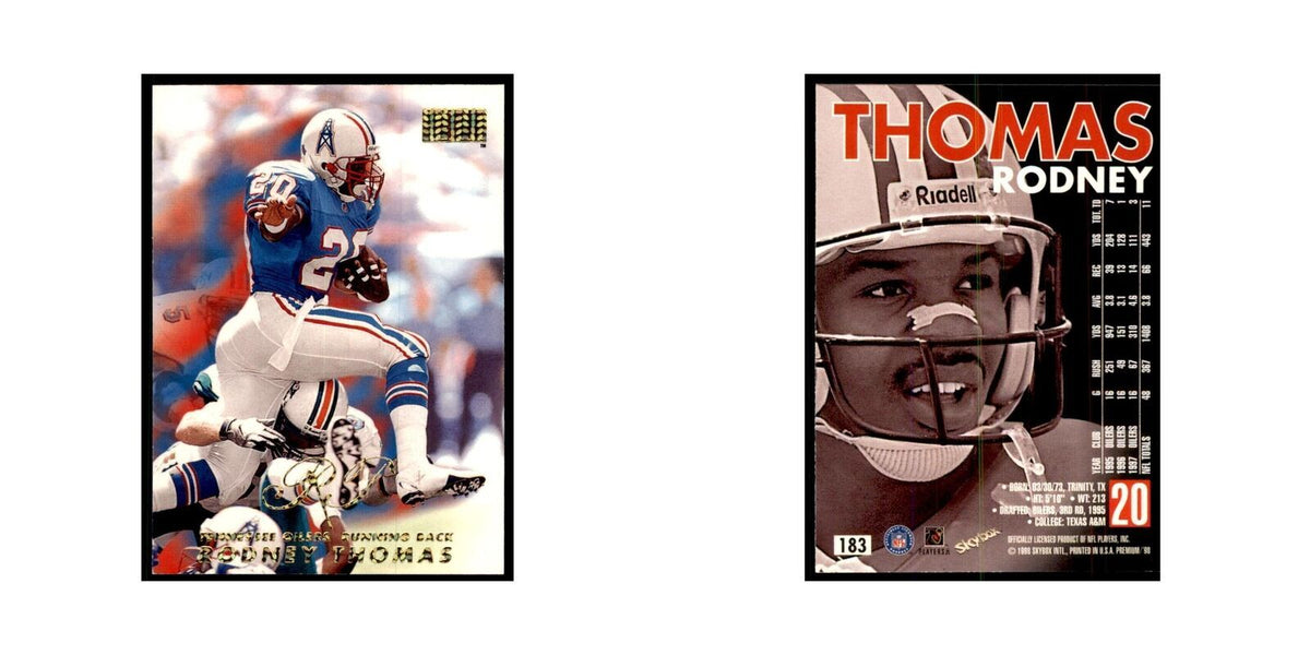 Rodney Thomas 1998 SkyBox #183 Football Cards Football Card NM