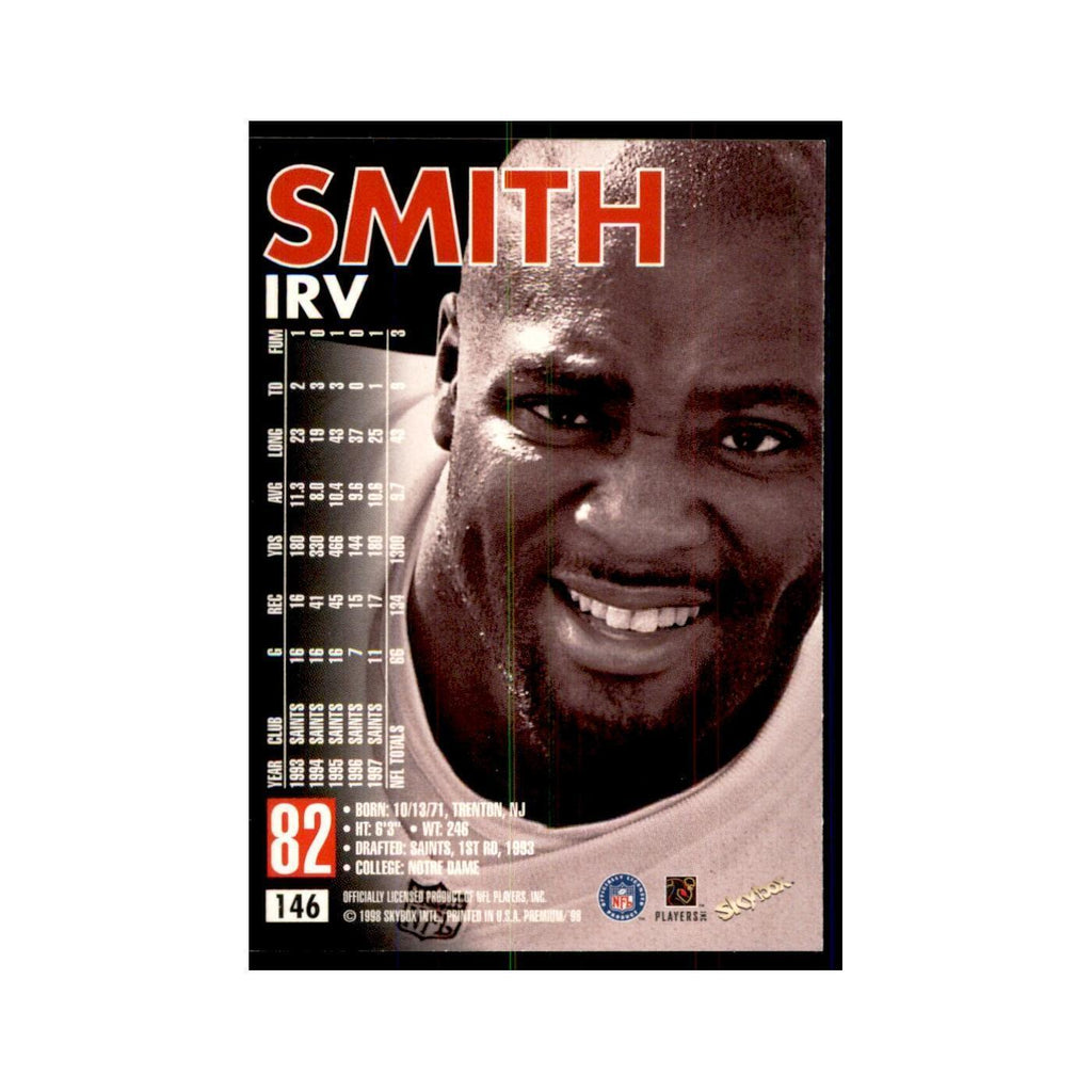Irv Smith 1998 SkyBox #146 Football Cards Football Card NM
