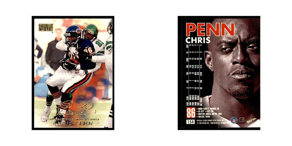 Chris Penn 1998 SkyBox #154 Football Cards Football Card NM