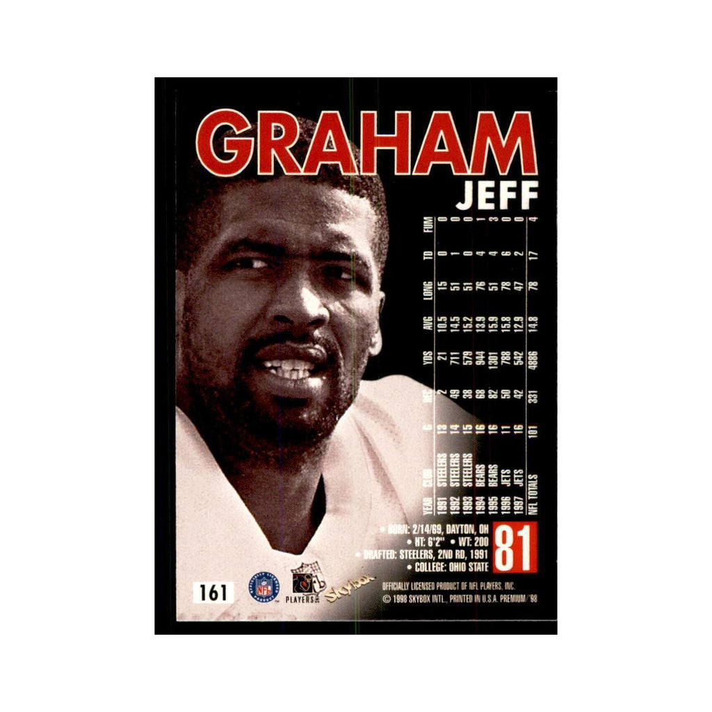 Jeff Graham 1998 SkyBox #161 Football Cards Football Card NM