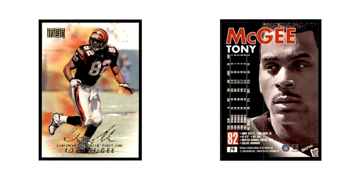 Tony McGee 1998 SkyBox #79 Football Cards Football Card NM