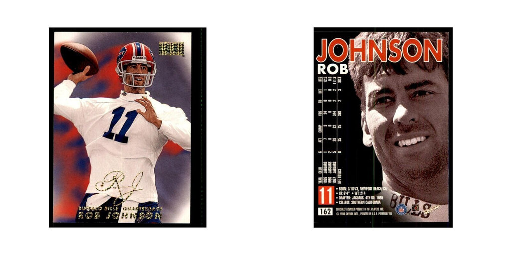 Rob Johnson 1998 SkyBox #162 Football Cards Football Card NM