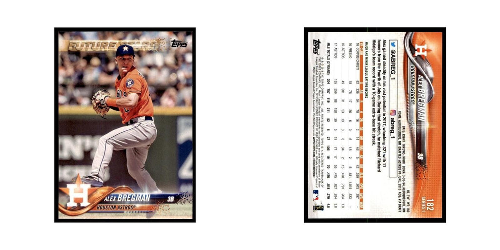 Alex Bregman 2018 Topps #182 Houston Astros Baseball Card NM