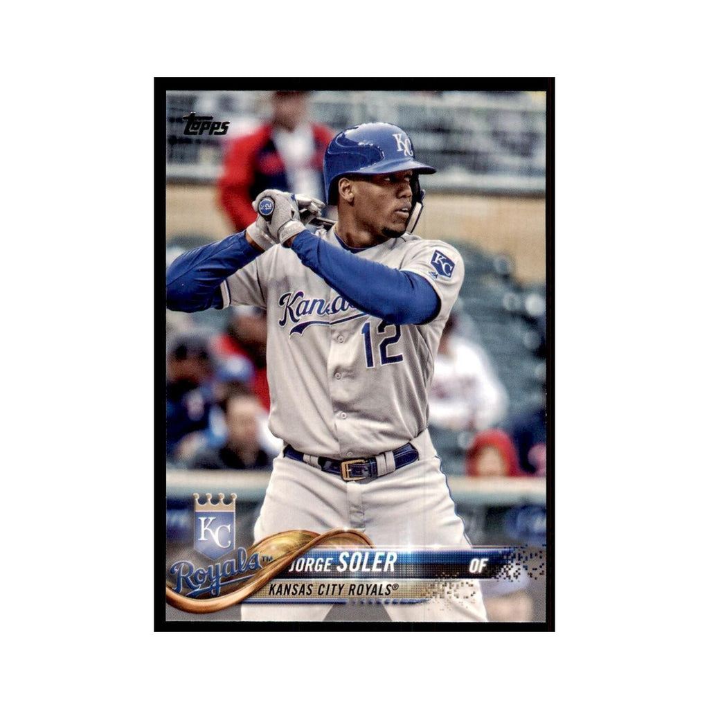 Jorge Soler 2018 Topps #653 Kansas City Royals Baseball Card NM