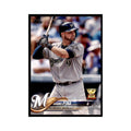 Manny Pina Gold Cup 2018 Topps #637 Milwaukee Brewers Baseball Card NM