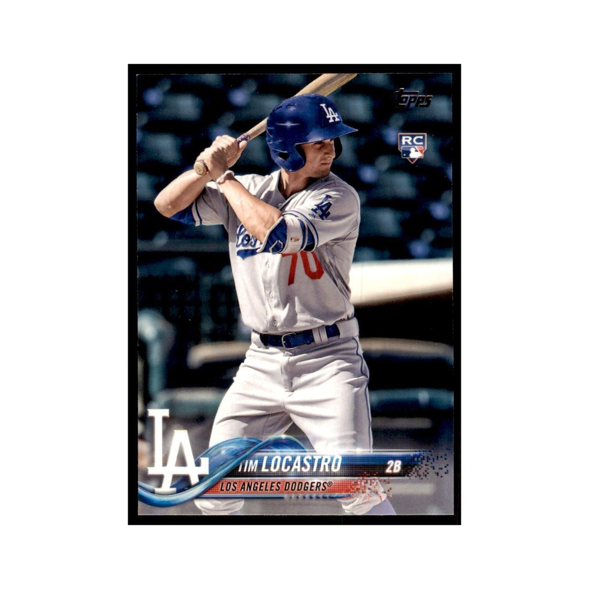 Tim Locastro Rookie 2018 Topps #466 Los Angeles Dodgers Baseball Card NM