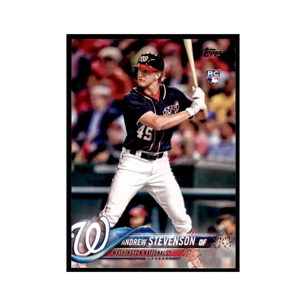 Andrew Stevenson Rookie 2018 Topps #261 Washington Nationals Baseball Card NM
