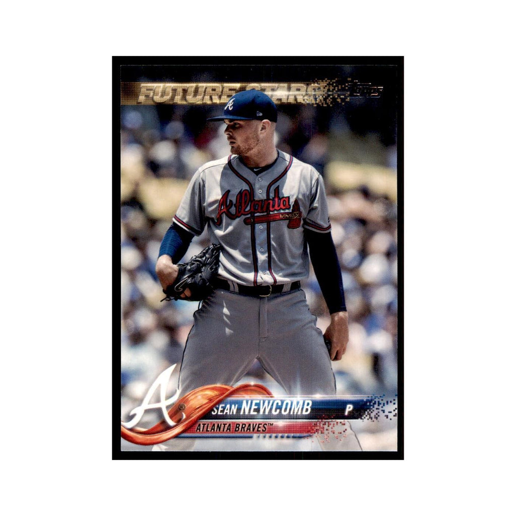 Sean Newcomb 2018 Topps #607 Atlanta Braves Baseball Card NM