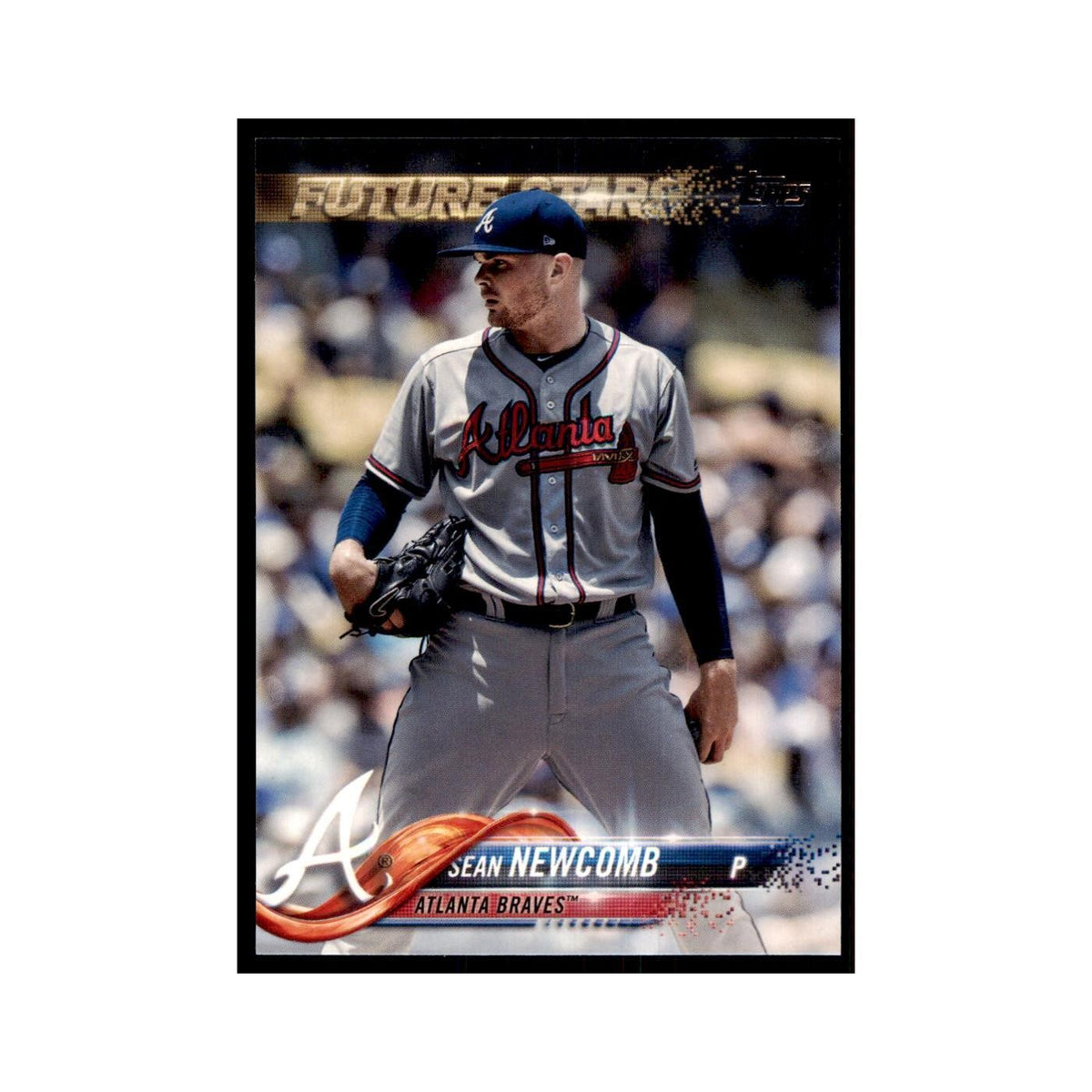 Sean Newcomb 2018 Topps #607 Atlanta Braves Baseball Card NM