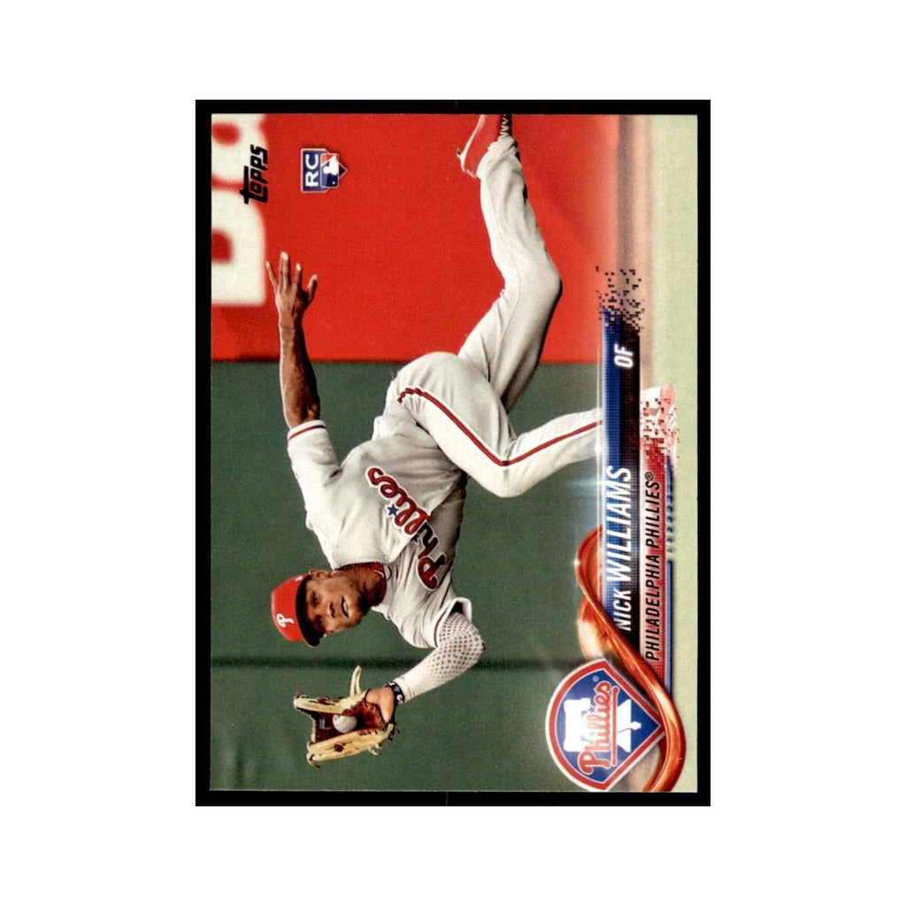 Nick Williams Rookie 2018 Topps #226 Philadelphia Phillies Baseball Card NM