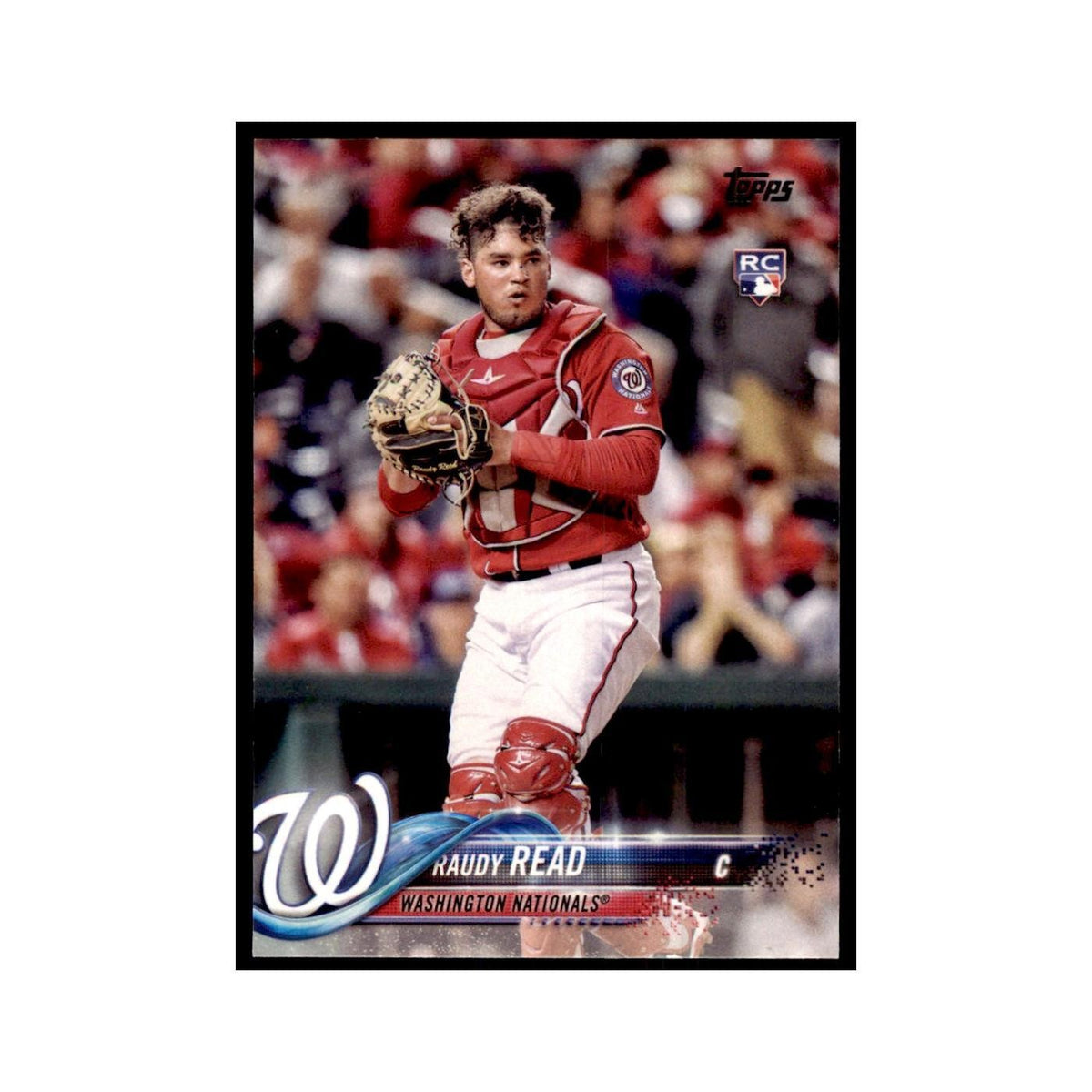 Raudy Read Rookie 2018 Topps #136 Washington Nationals Baseball Card NM