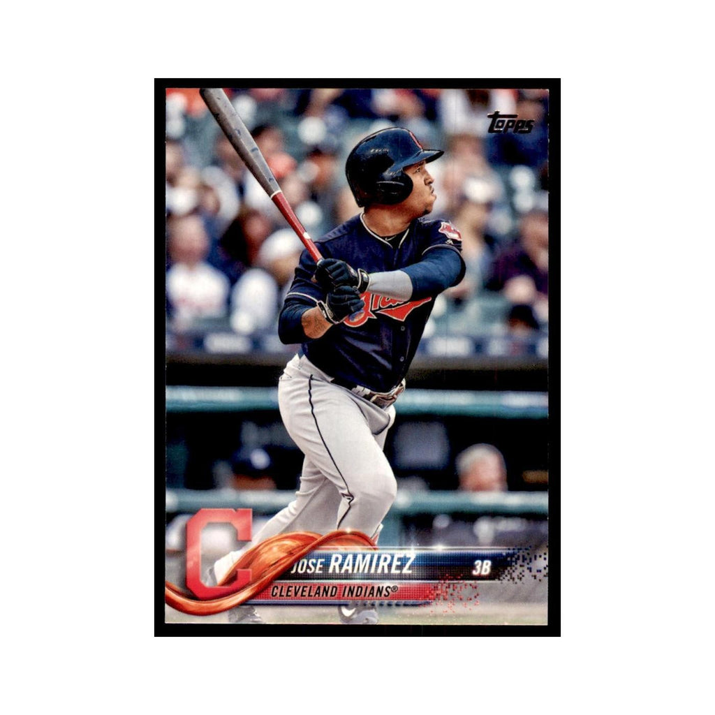Jose Ramirez 2018 Topps #418 Cleveland Indians Baseball Card NM