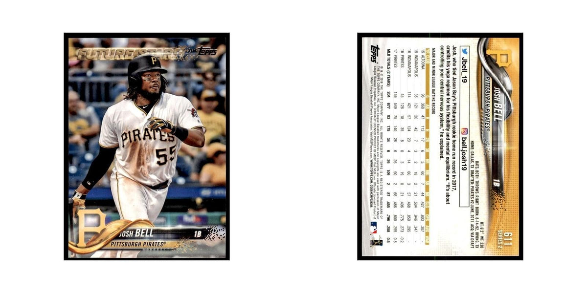 Josh Bell 2018 Topps #611 Pittsburgh Pirates Baseball Card NM