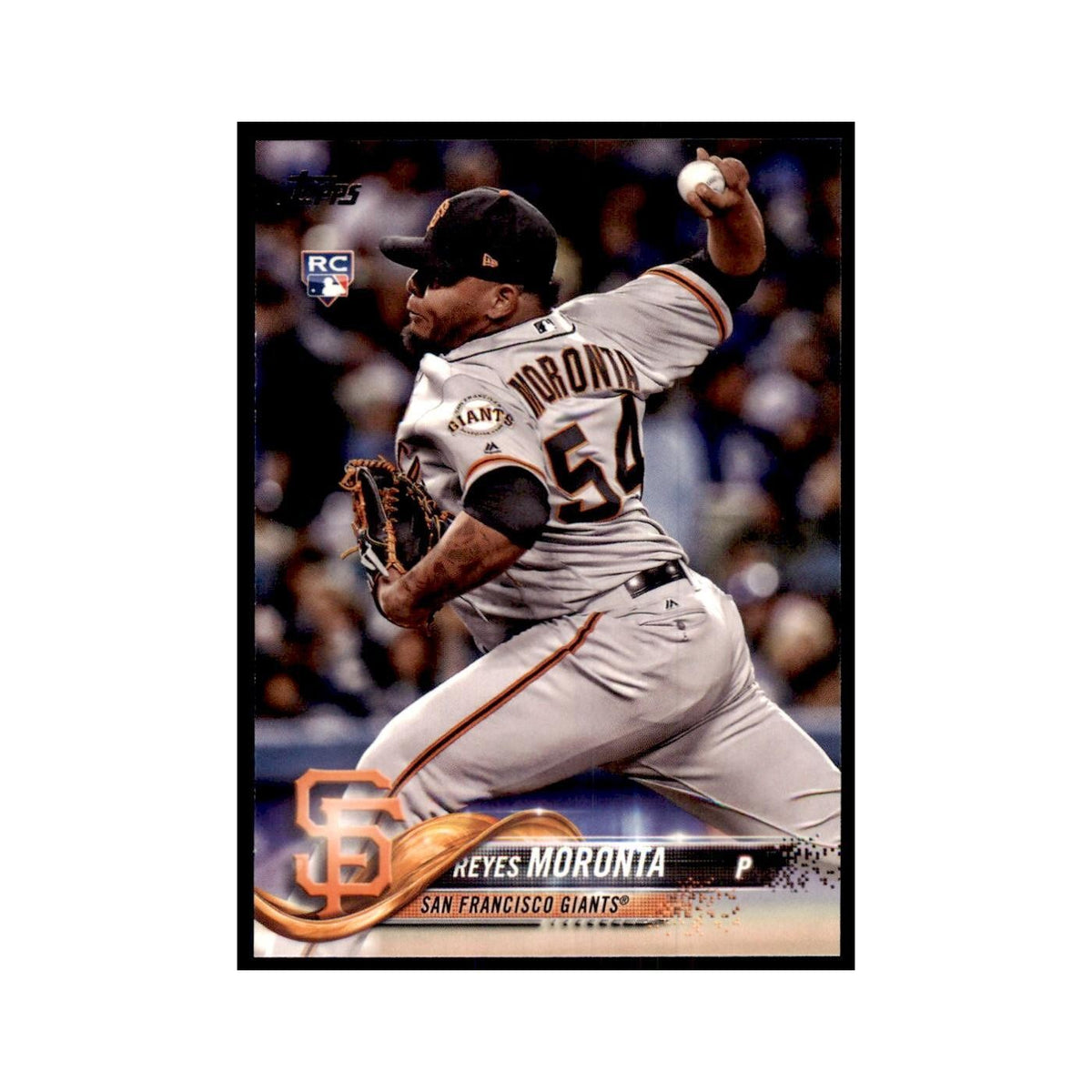 Reyes Moronta Rookie 2018 Topps #519 San Francisco Giants Baseball Card NM