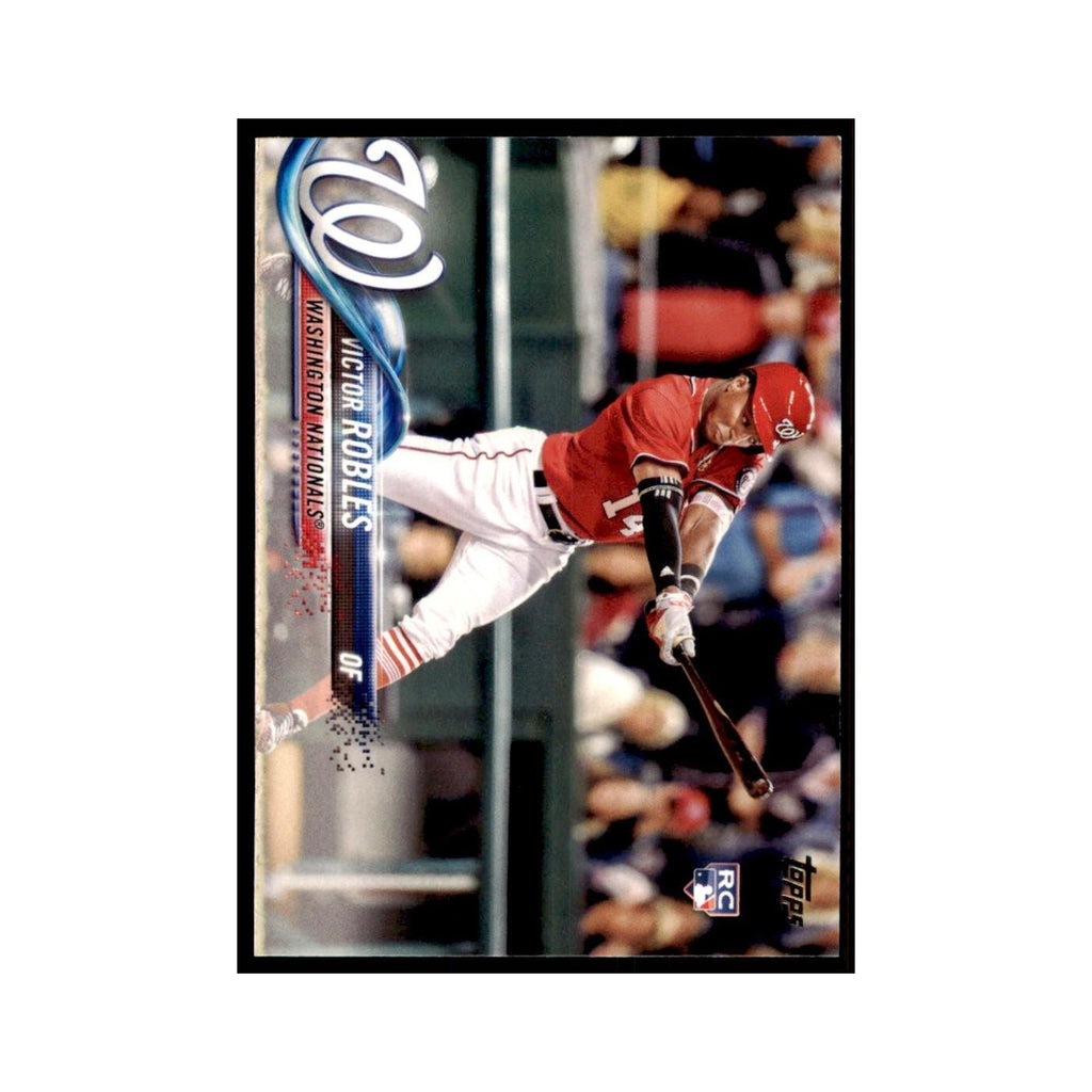 Victor Robles Rookie 2018 Topps #166 Washington Nationals Baseball Card NM