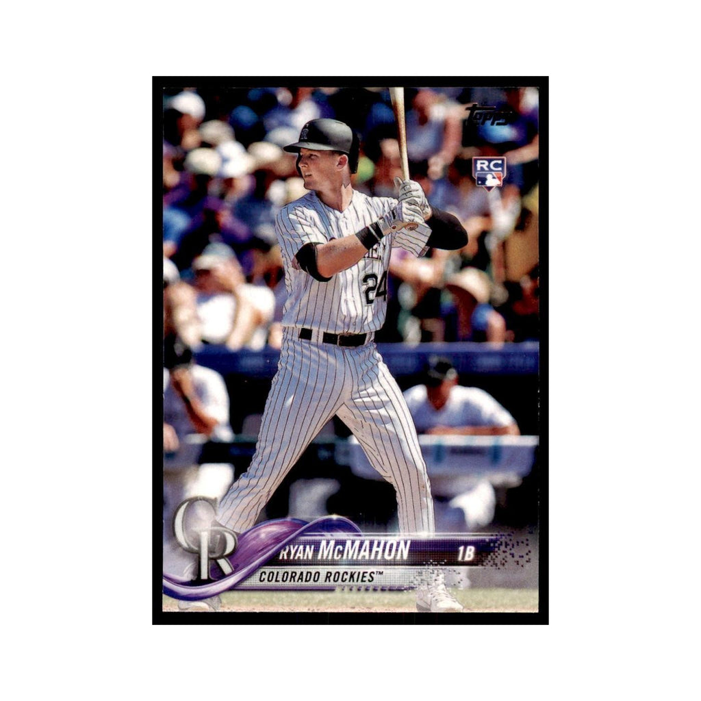 Ryan McMahon Rookie 2018 Topps #151 Colorado Rockies Baseball Card NM