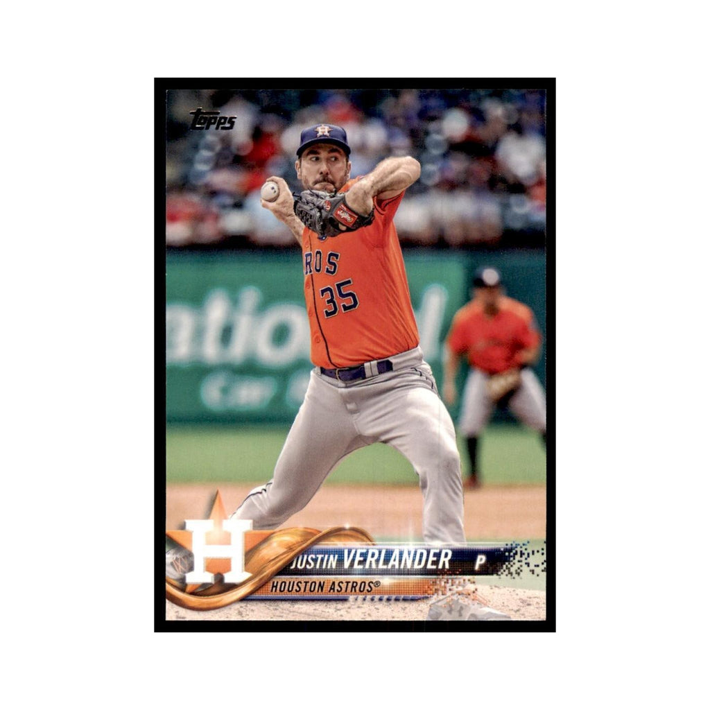 Justin Verlander 2018 Topps #650 Houston Astros Baseball Card NM