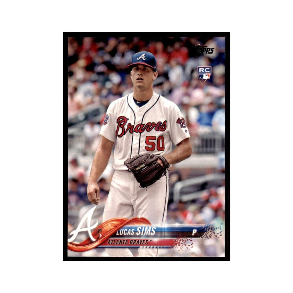 Lucas Sims Rookie 2018 Topps #278 Atlanta Braves Baseball Card NM