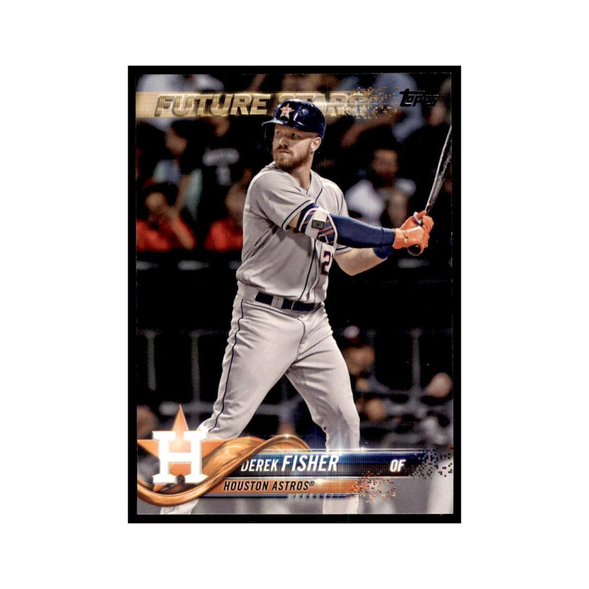 Derek Fisher 2018 Topps #416 Houston Astros Baseball Card NM