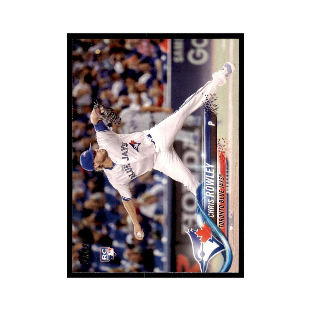 Chris Rowley Rookie 2018 Topps #315 Toronto Blue Jays Baseball Card NM