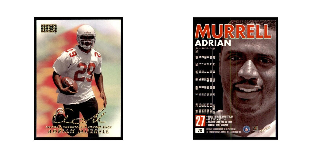 Adrian Murrell 1998 SkyBox #28 Football Cards Football Card NM