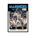 Barry Bonnell 1986 O-Pee-Chee #119 Seattle Mariners Baseball Card NM