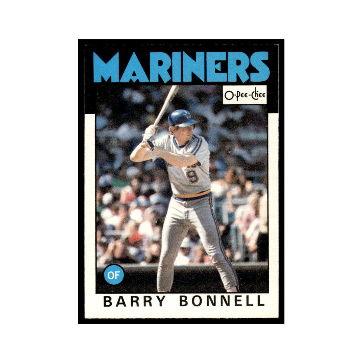 Barry Bonnell 1986 O-Pee-Chee #119 Seattle Mariners Baseball Card NM