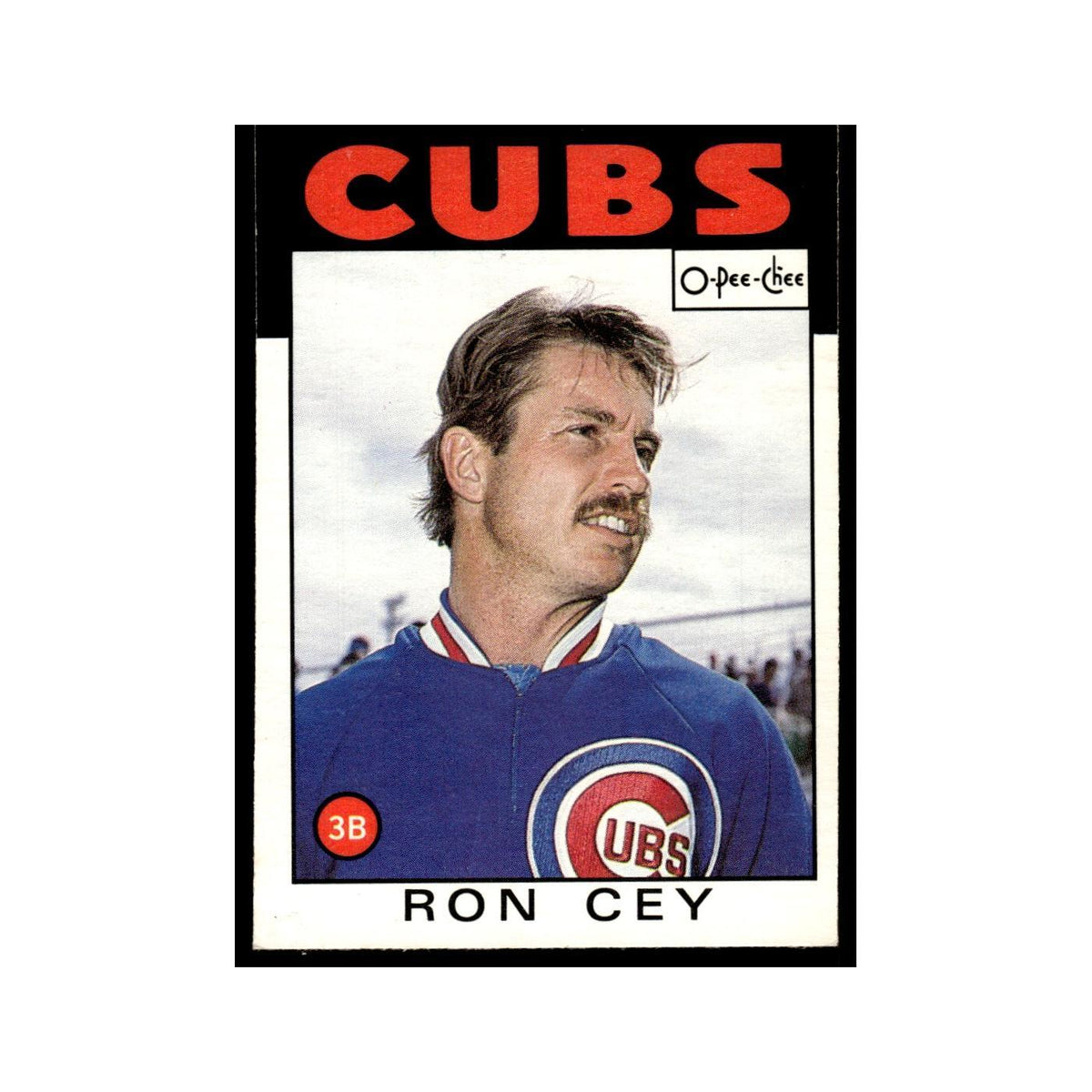Ron Cey 1986 O-Pee-Chee #194 Chicago Cubs Baseball Card NM