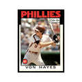 Von Hayes 1986 O-Pee-Chee #146 Philadelphia Phillies Baseball Card NM