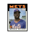 Mookie Wilson 1986 O-Pee-Chee #315 New York Mets Baseball Card NM
