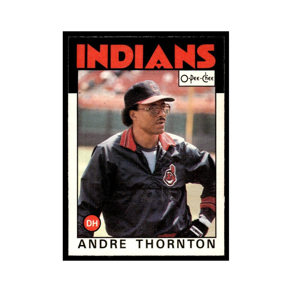 Andre Thornton 1986 O-Pee-Chee #59 Cleveland Indians Baseball Card NM