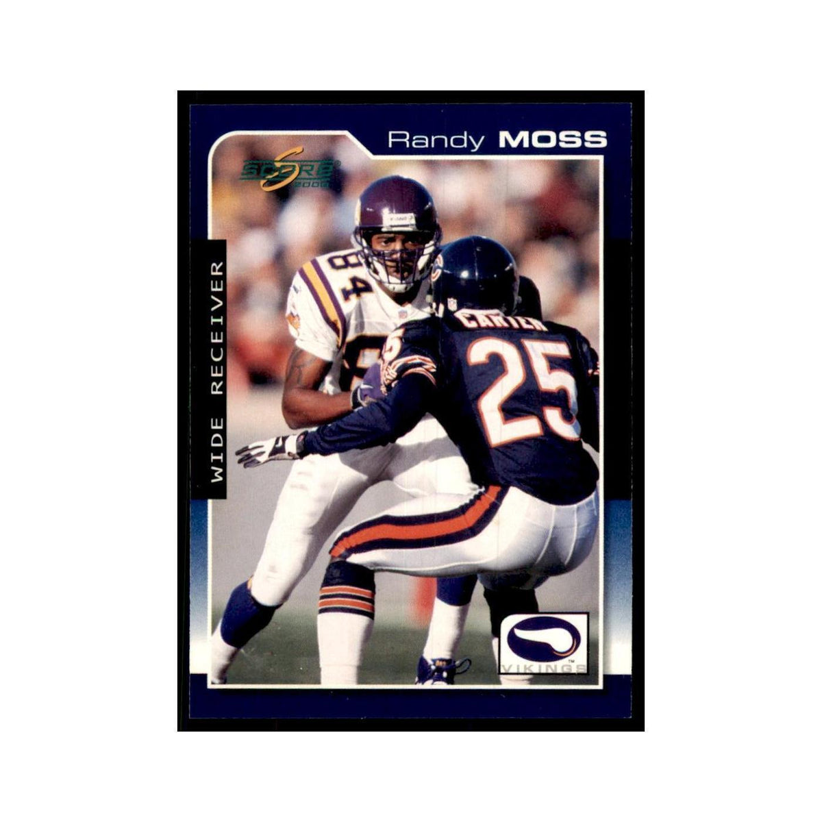 Randy Moss 2000 Score #109 Football Cards Football Card NM