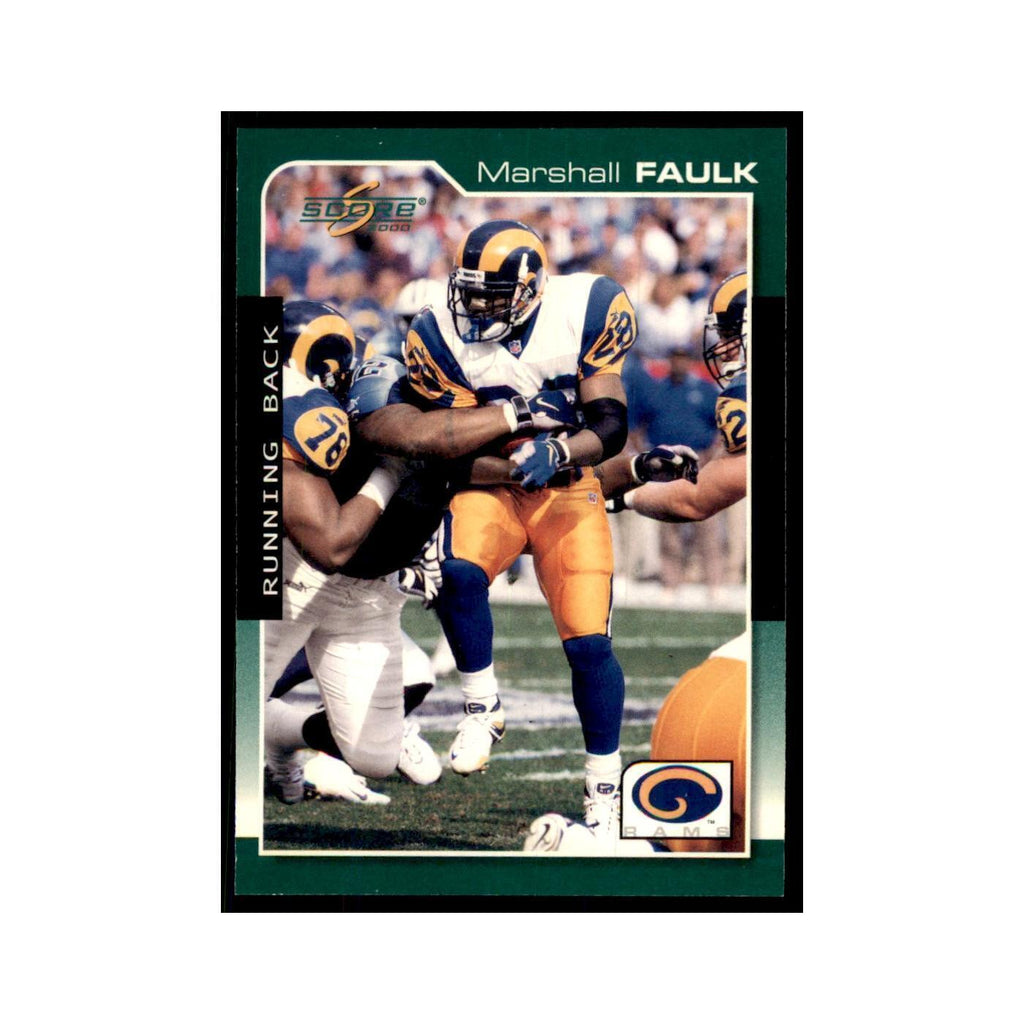 Marshall Faulk 2000 Score #183 Football Cards Football Card NM